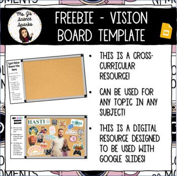 Preview of Vision Board Template 