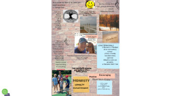 Preview of Vision Board for High School Students
