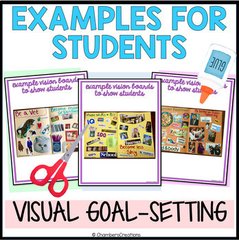 Vision Boards For Goal Setting By Chambers Creations Tpt