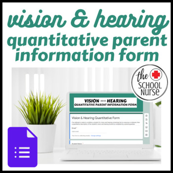 Preview of Vision & Hearing Quantitative Questionnaire