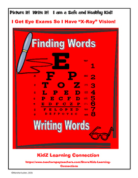 Preview of Word Work:  Visit to the Eye Doctor