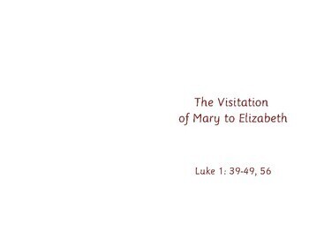 Preview of CGS Infancy Narratives Visitation of Mary to Elizabeth Scripture Booklet