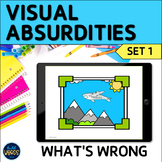 Visual Absurdities What's Wrong Pictures Set 1 Speech Ther