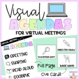 Editable Visual Agendas for Virtual Meetings - Remote Learning