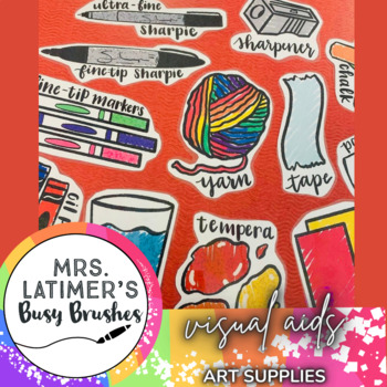 Preview of Visual Aids- Art Supplies