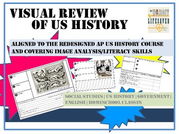 Preview of Visual American History w/ Literacy Skills (Image Analysis)