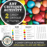 Visual Art Candy Critique: 2 Activities for Middle School,