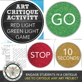 Visual Art Critique Game: Red Light, Green Light Lesson Pl