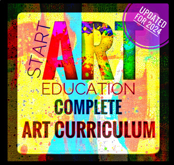 Preview of Back to School. Visual Art Curriculum and videos. Elementary / Middle School