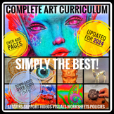 Back to School ART. Visual Art Curriculum. Lessons, Suppor