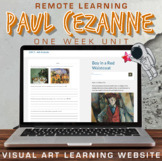Visual Art Distance Learning Online - Paul Cézanne - One W