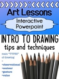 Visual Art INTRO to drawing - lessons for high school  (co