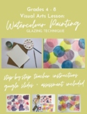 Visual Art Lesson: Watercolour Painting Glazing Technique 