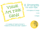 Visual Art Task Cards for Elementary