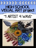 Visual Artist RESEARCH project for high school