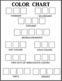 Visual Arts: Color Chart (PDF) (Elementary, Middle, High School)