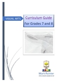 Visual Arts Grades 7 and 8 Curriculum