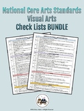 Visual Arts National Core Arts Standards Check Sheet BUNDLE