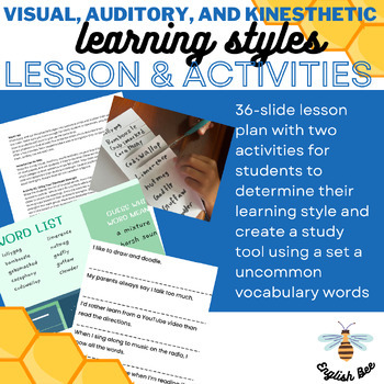kinesthetic and visual learning