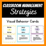Classroom Management Visual Behavior Cards