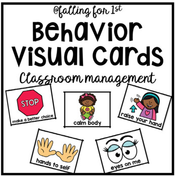 Preview of Visual Behavior Management Cards
