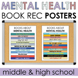Visual Book Recommendation Poster: Mental Health Awareness