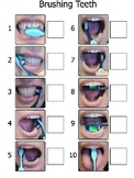 Visual Brushing Teeth WITH REAL PICTURES!! (Task analysis,