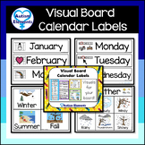 Visual Calendar Board Labels- Calendar- Math- Autism Presc