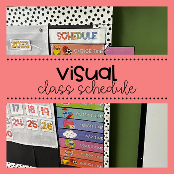 Visual Class Schedule by Little Minds Classroom | TPT