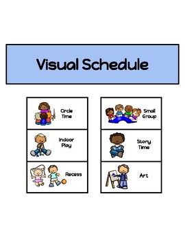 Visual Classroom Schedule by Miki Tsuneda | TPT