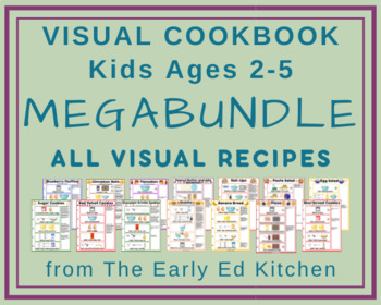 Preview of Visual Cookbook Mega-Bundle - ALL Picture Recipes for Ages 2-5
