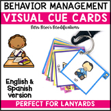 Visual Cue Cards {English and Spanish version} |  Visual D