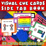 Visual Cue Cards Autism Complete Set Behavior Tool Book Su