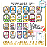 Visual Daily Schedule Cards -Transitions and Routines- Pre
