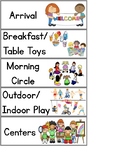 Visual Daily Schedule/Flow of the Day