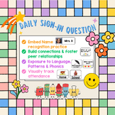 Visual Daily Sign-In Question