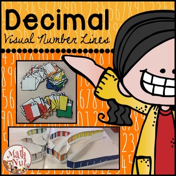 Preview of Decimal Number Lines "Place Value"