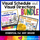 Visual Directions and Schedule BUNDLE!  Get yourself & you