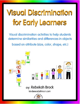 Preview of Visual Discrimination: 2 Activities to Develop Visual Perception