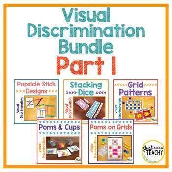 Preview of Visual Discrimination Bundle Part 1 Fine Motor Activities