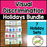 Visual Discrimination: Holidays Bundle