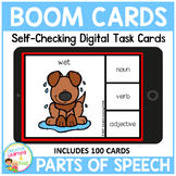 Parts of Speech Boom Cards for Distance Learning