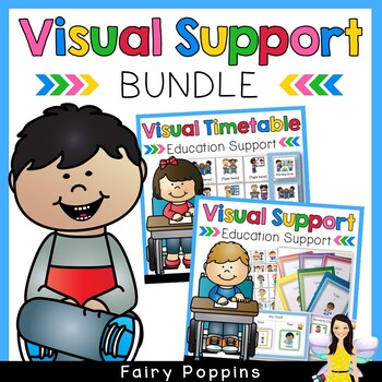 Preview of Visual Education Supports Bundle (Special Needs)