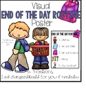 End of the Day Routine Poster (PBIS)
