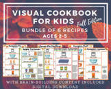 Visual Fall Cookbook for Toddlers & Preschoolers - 6 Pictu
