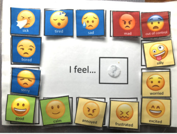 Preview of Visual Feelings Board