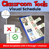 Visual Flip Schedule Classroom Tools for Special Education