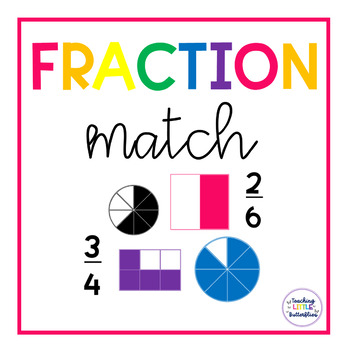Preview of Visual Fraction Match