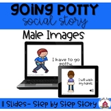 Going Potty- Male-Visual Social Story- Potty Steps- Bathro