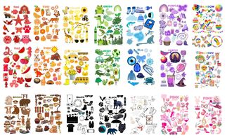 Preview of Visual Idea Bundle All Colors